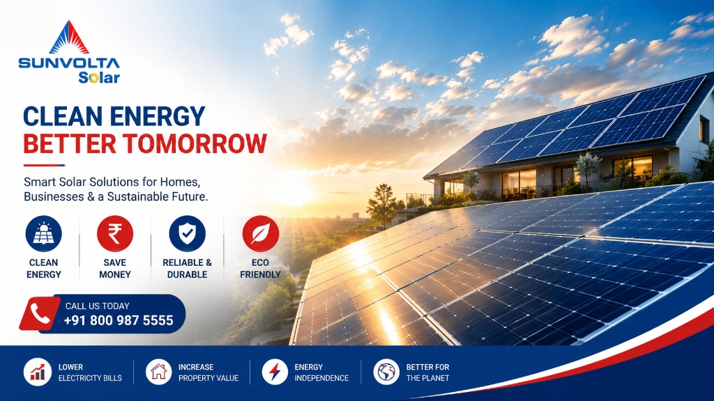 Clean Energy Better Tomorrow - Sunvolta Solar Solutions