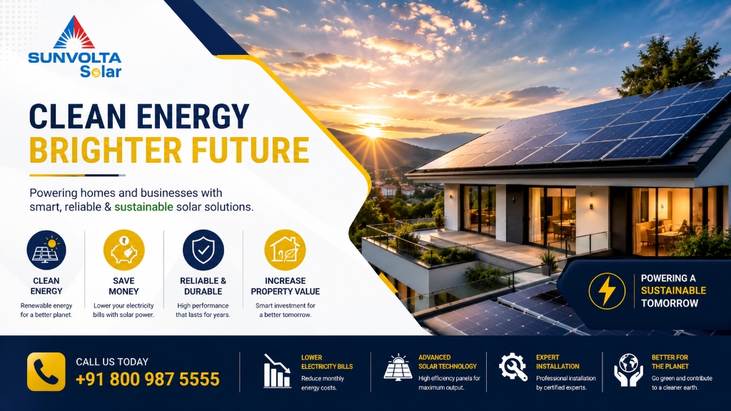 Clean Energy Brighter Future - Smart Reliable & Sustainable Solar